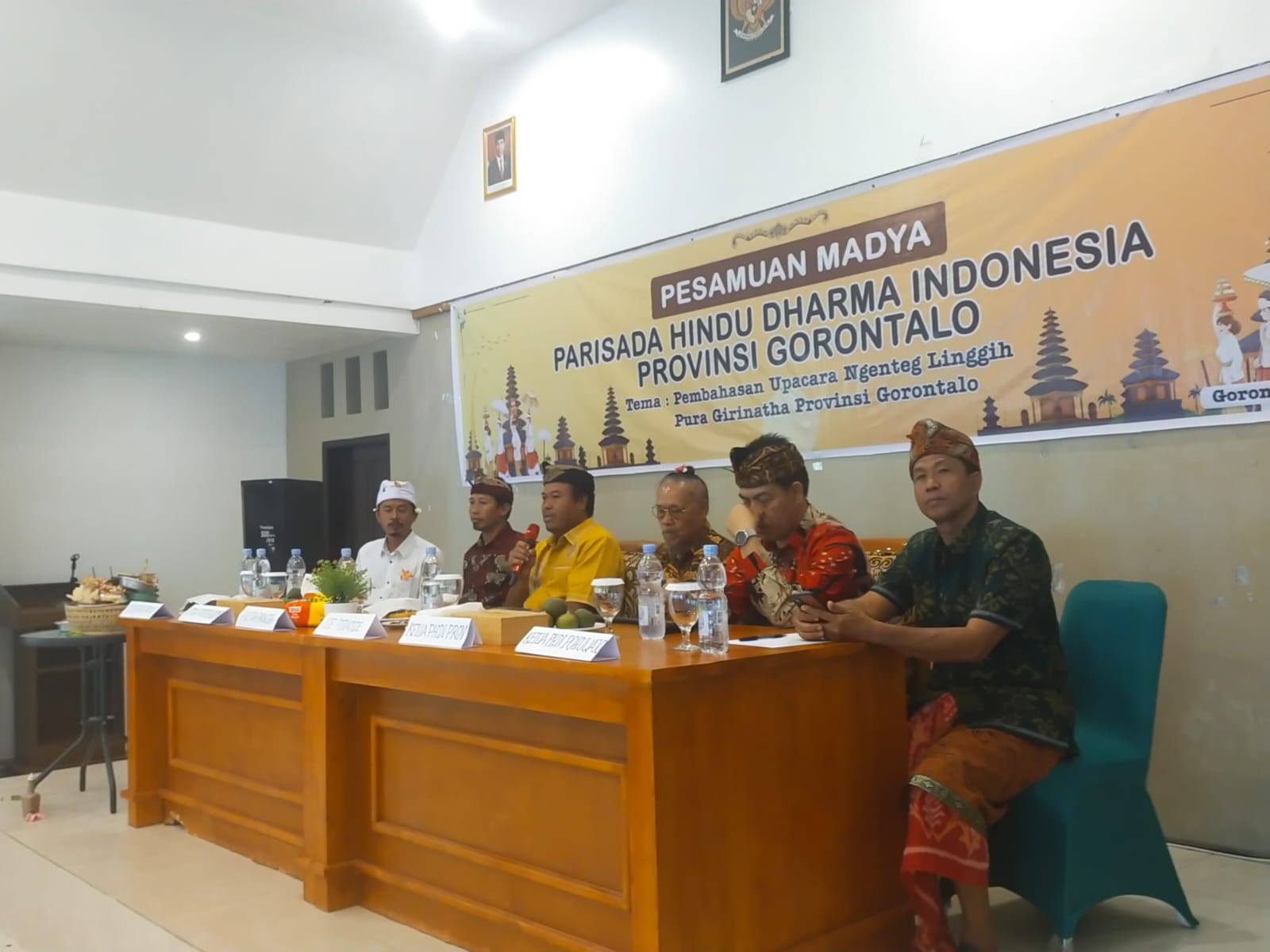 PHDI Gorontalo Gelar Pesamuan Madya, Persiapkan Upacara Ngeteg Linggih 2024