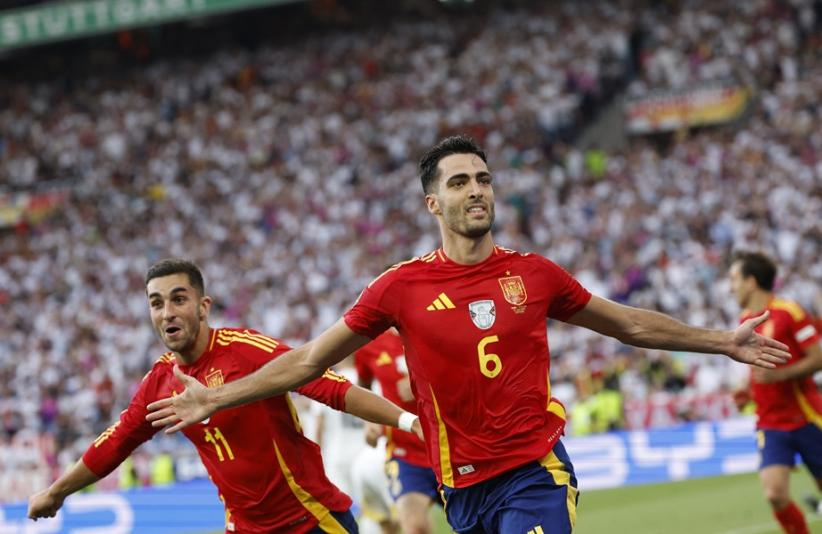 Hasil Euro 2024: Spanyol lolos ke babak semifinal setelah suskses menumbangkan jerman dengan skor 2-1