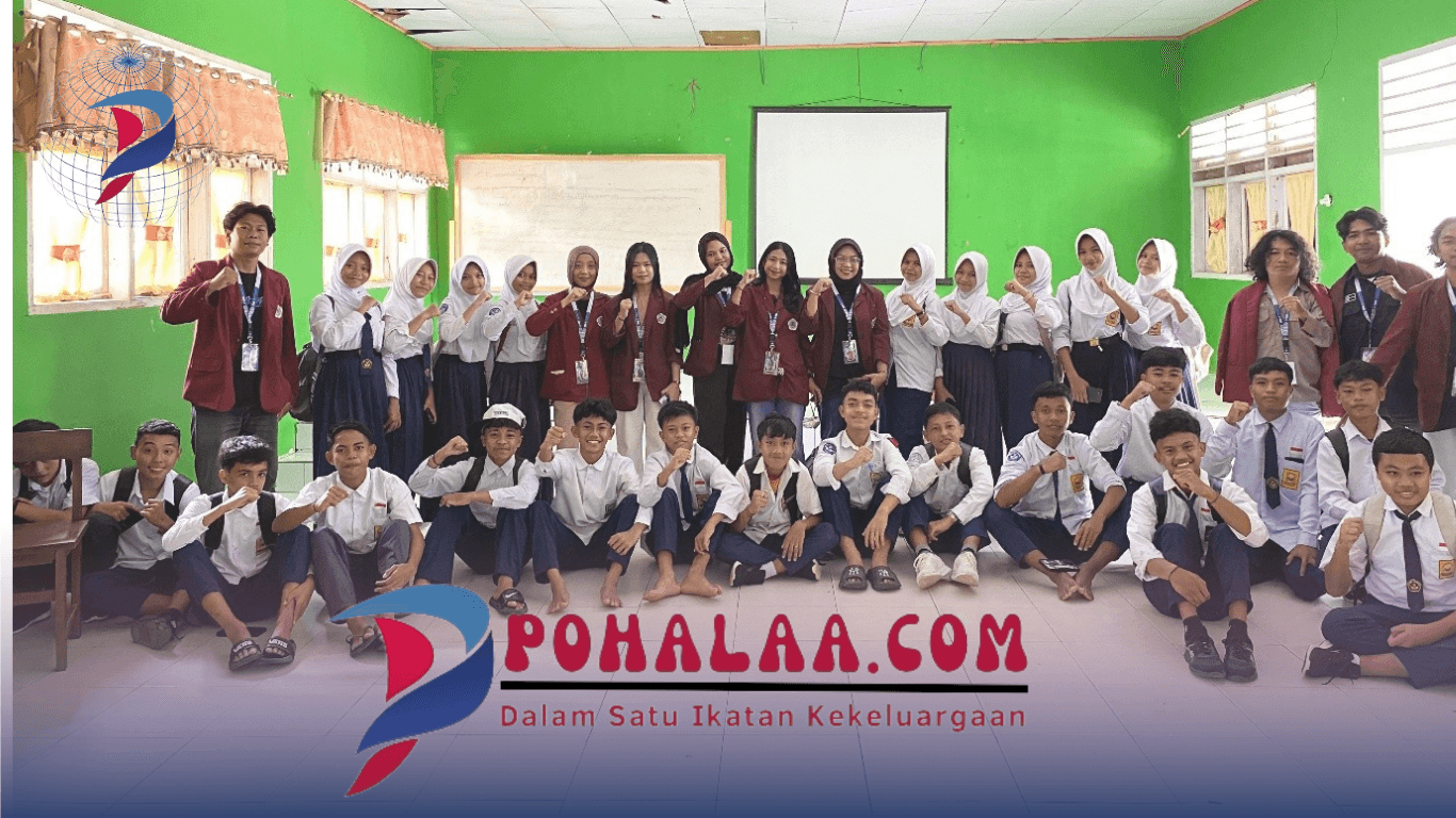 Mahasiswa KKN Tematik Desa Ulapato B Gelar Goes to School tentang Mitigasi Bencana di SMP 6 SATAP Telaga Biru