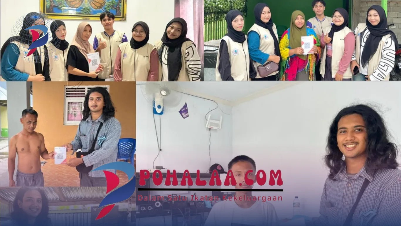 Dorong Program Pemerintah Dalam Digitalisasi Ekonomi Desa, Mahasiswa KKN Tematik 1 UNG Bantu Pembuatan QRIS bagi Pelaku Usaha di Desa Poowo Barat