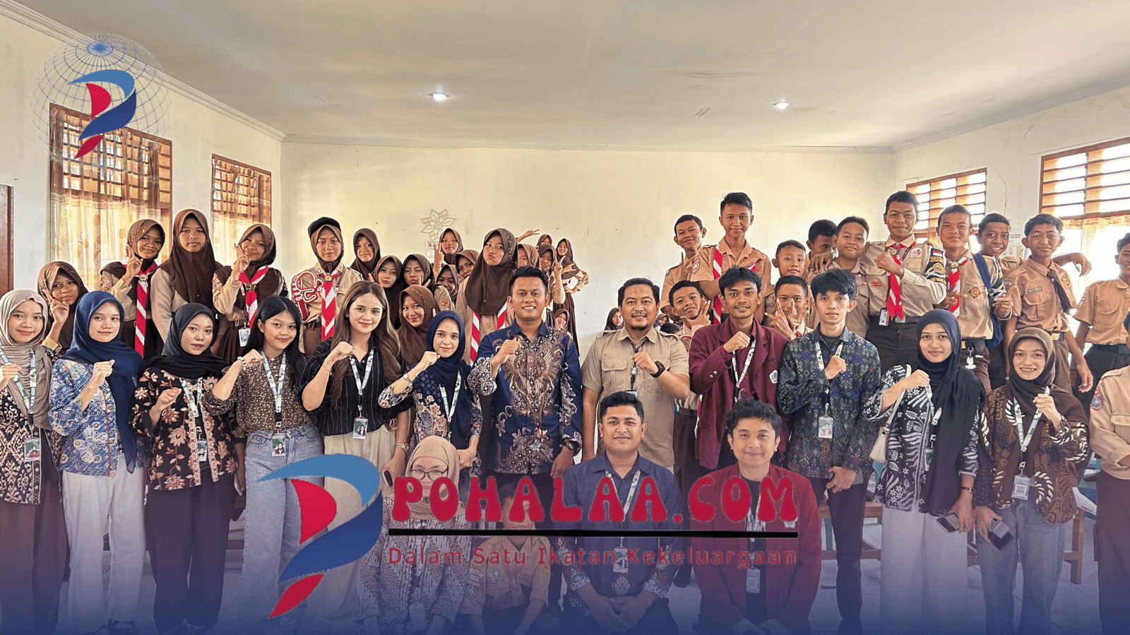 Mahasiswa KKN Desa Buhu, Kecamatan Tibawa Berkolaborasi Bersama BNN Kabgor Beri Edukasi Narkoba Pada Siswa-Siswi Smpn Negeri 2 Tibawa