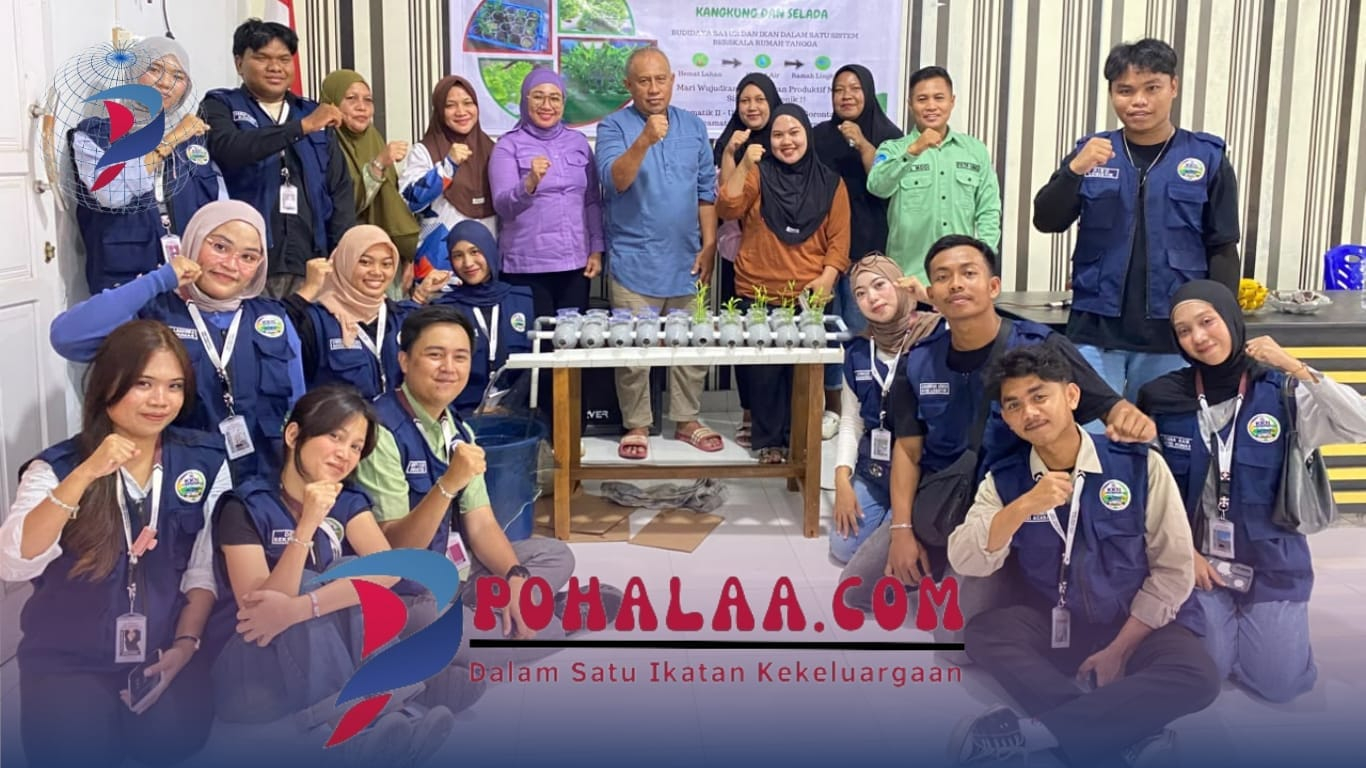 SOSIALISASI AKUAPONIK SKALA RUMAH TANGGA, INOVASI MAHASISWA KKN TEMATIK II UNTUK DUKUNG KETAHANAN PANGAN DESA BUBE BARU