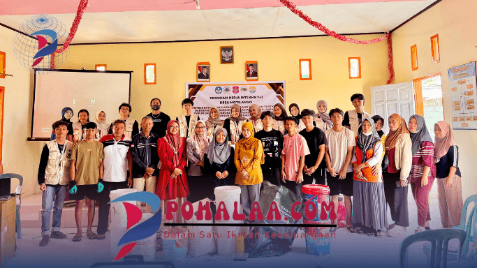KKN-T II UNG Gelar Sosialisasi Ketahanan Pangan melalui Pemanfaatan Limbah di Desa Motilango