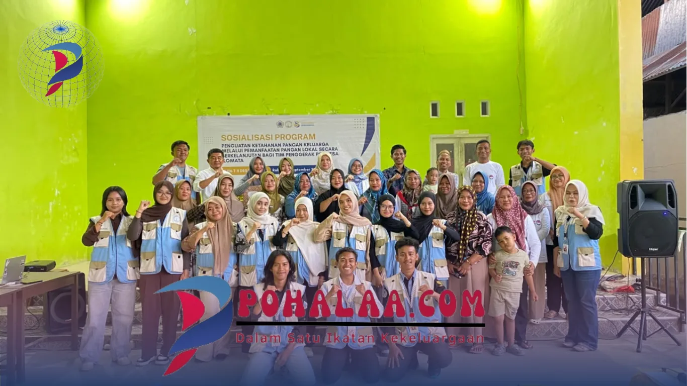 Mahasiswa KKN UNG Dampingi PKK Desa Ilomata Susun Program Pangan Keluarga Berbasis Keadilan Antargenerasi
