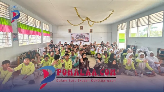 KKN Tematik II UNG Sosialisasikan Pencegahan Penyalahgunaan Narkoba kepada Pelajar MTs Muhammadiyah Kabila
